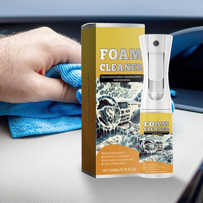 Leather Cleaner Interior - Multifunctionele Schuimreiniger Spray Auto Interieur Reiniging