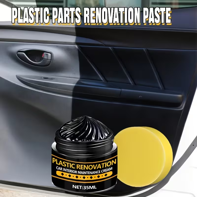 Trim Restorer Plastic - Auto Plastic & Rubber Restorer Gel
